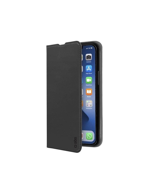 SBS Book Wallet Lite Case for iPhone 13 Pro® - Black