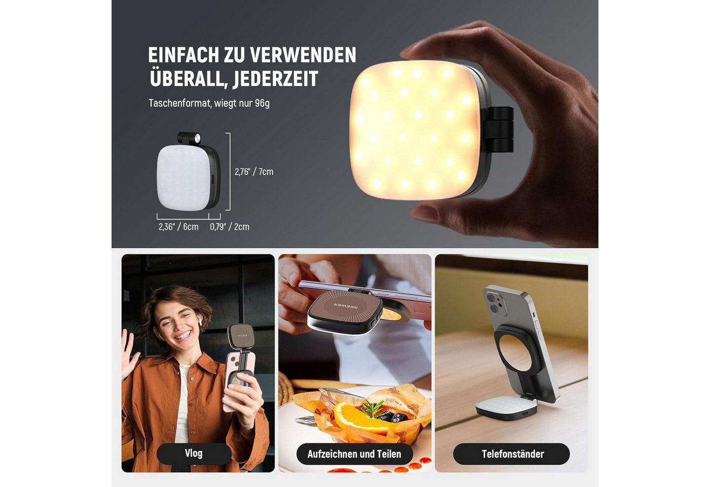 Neewer TP33 Flexible Tripod Bild 5