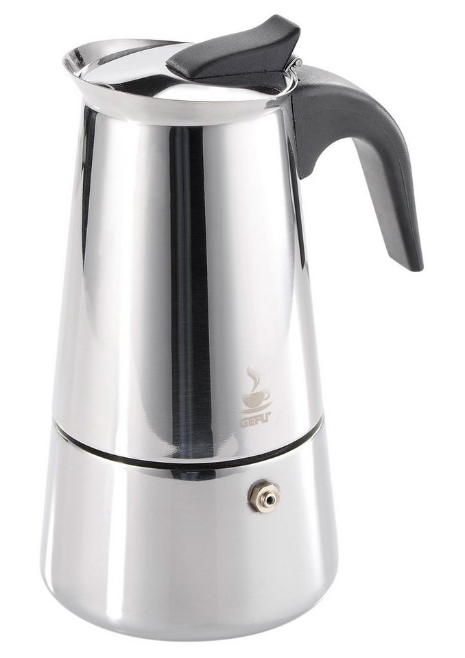 GEFU Espressokanne 2 Tassen - kein Induktionsherd