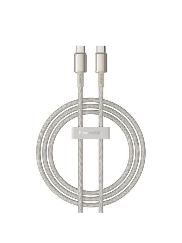 Baseus Tungsten Gold USB-C to USB-C Cable 100W 1m (gold)