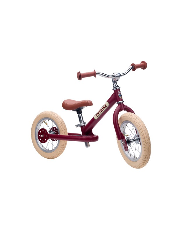 Trybike 2 wheels steel - Vintage red