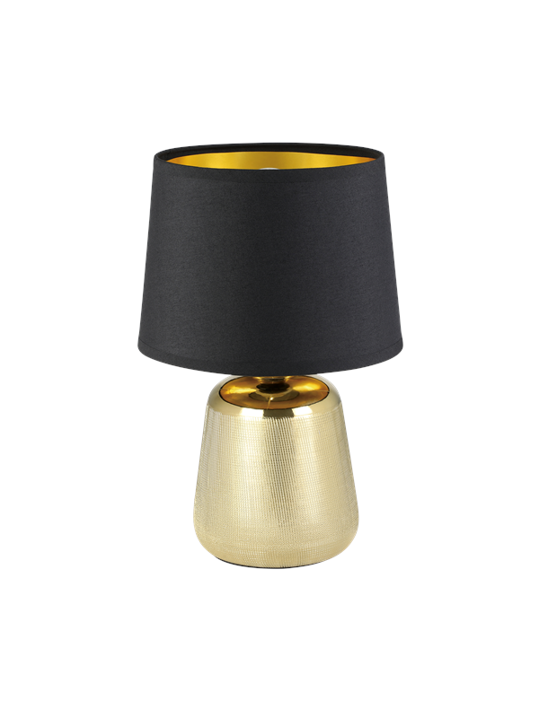 EGLO MANALBA 1 Tischleuchte, schwarz, gold