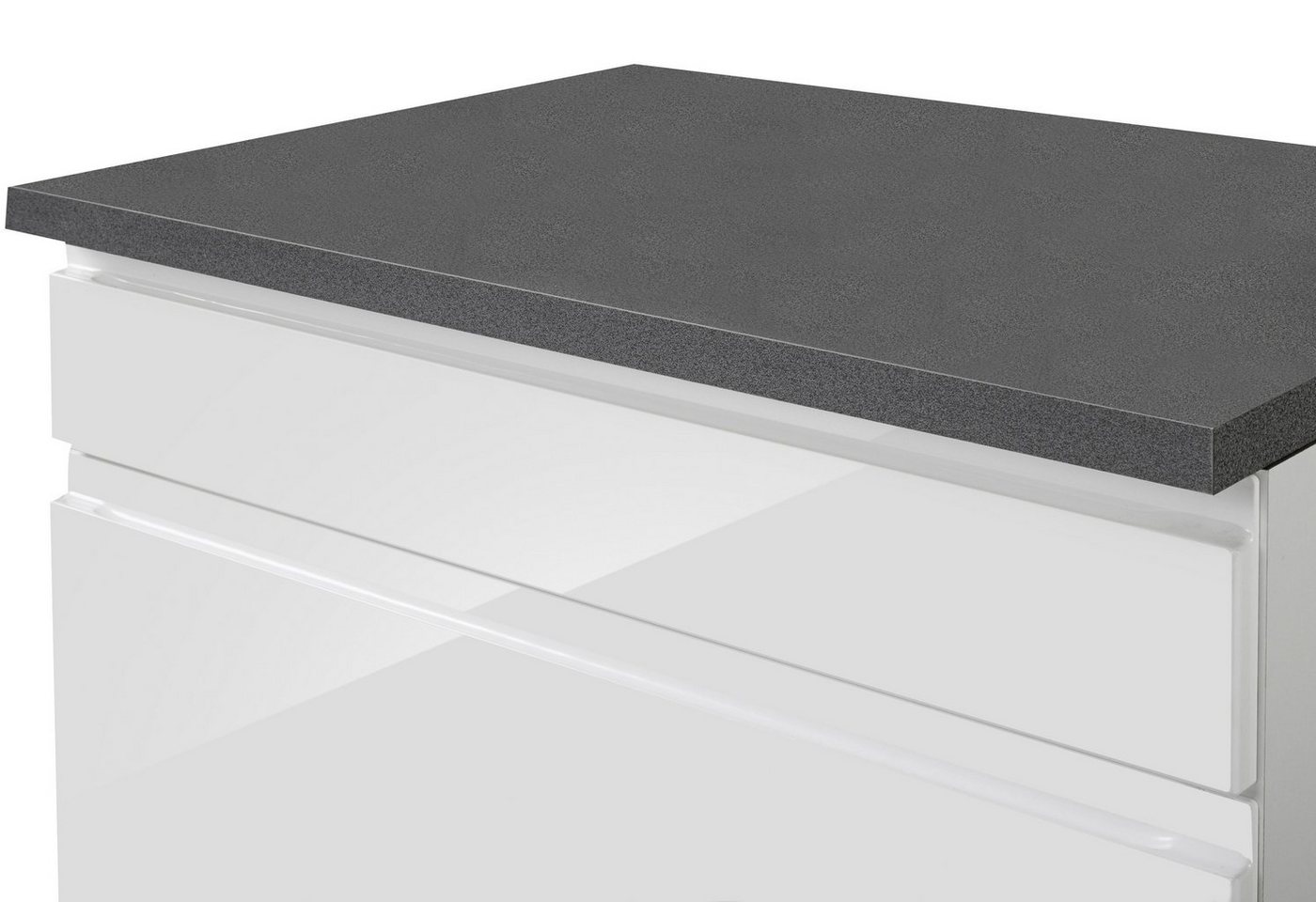 KOCHSTATION Kochfeldumbauschrank KS-Virginia,neu in verbesserter Ausführung (Stauraum, Softclose) Breite 80 cm, Höhe 86 cm, Softclose-Auszüge Bild 4