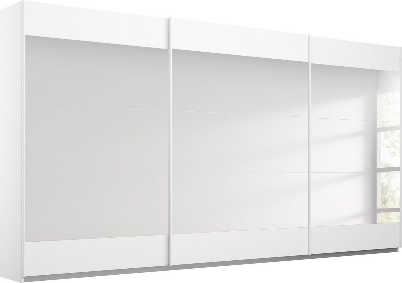 rauch Schwebetürenschrank Kleiderschrank Schrank Garderobe Wäscheschrank Ankleide MALIBU (in 5 Breiten, Höhe 210 cm) mit großflächigen Türen, großzügiger Stauraum MADE IN GERMANY Bild 5