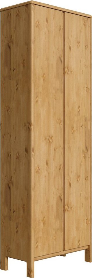 OTTO home Garderobenschrank Luven, Dielenschrank, Kleiderschrank, Schrank FSC®-zertifiziertes Massivholz Kiefer, Höhe 192 cm Bild 4