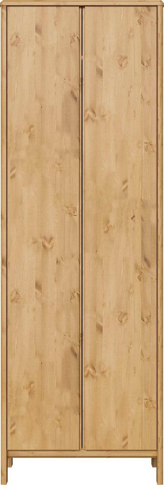 OTTO home Garderobenschrank Luven, Dielenschrank, Kleiderschrank, Schrank FSC®-zertifiziertes Massivholz Kiefer, Höhe 192 cm Bild 5