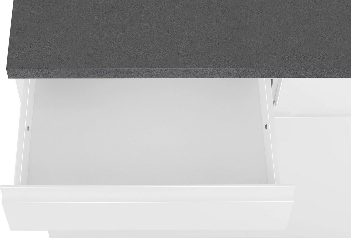 KOCHSTATION Unterschrank KS-Virginia,neu in verbesserter Ausführung (Stauraum, Softclose) Breite 150 cm, 3 Türen, Soft-Close-Funktion Bild 5