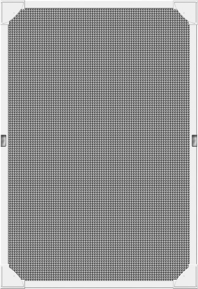 SCHELLENBERG Insektenschutz-Fensterrahmen für Dachfenster, Fiberglasgewebe mit Magnetrahmen, (Set, 1-St), ohne bohren, 80 x 140 cm, weiß Bild 3