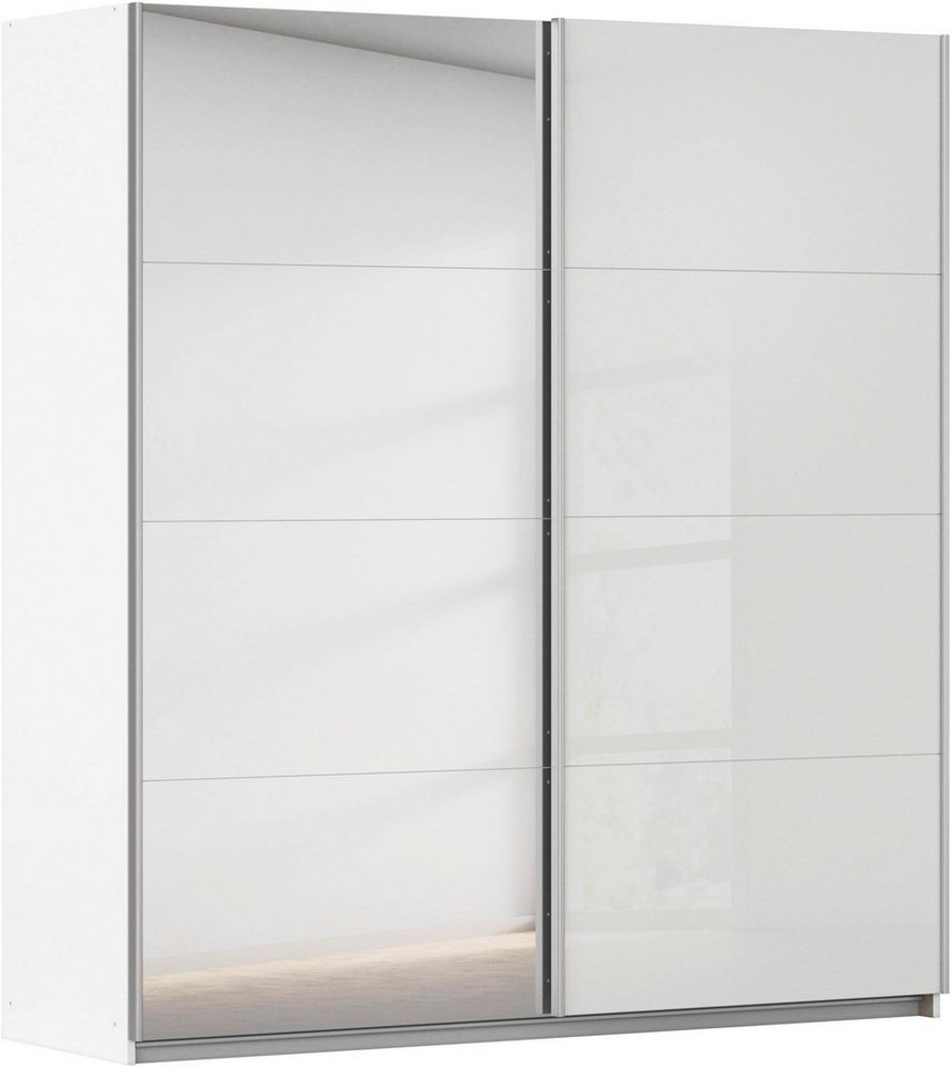 rauch Schwebetürenschrank Kleiderschrank Schrank KinderzimmerSUBITO Schlafzimmerschrank Glas- und Spiegel Breiten 136 & 181 - Höhe 197 cm