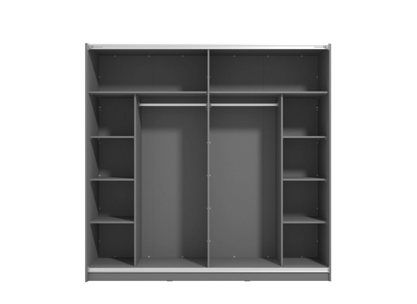 OTTO home Schwebetürenschrank Sierra Kleiderschrank mit Spiegel Wäscheschrank Garderobe Topseller INKLUSIVE Inneneinteilung, FSC®-Zertifiziert, OTTOs Choice