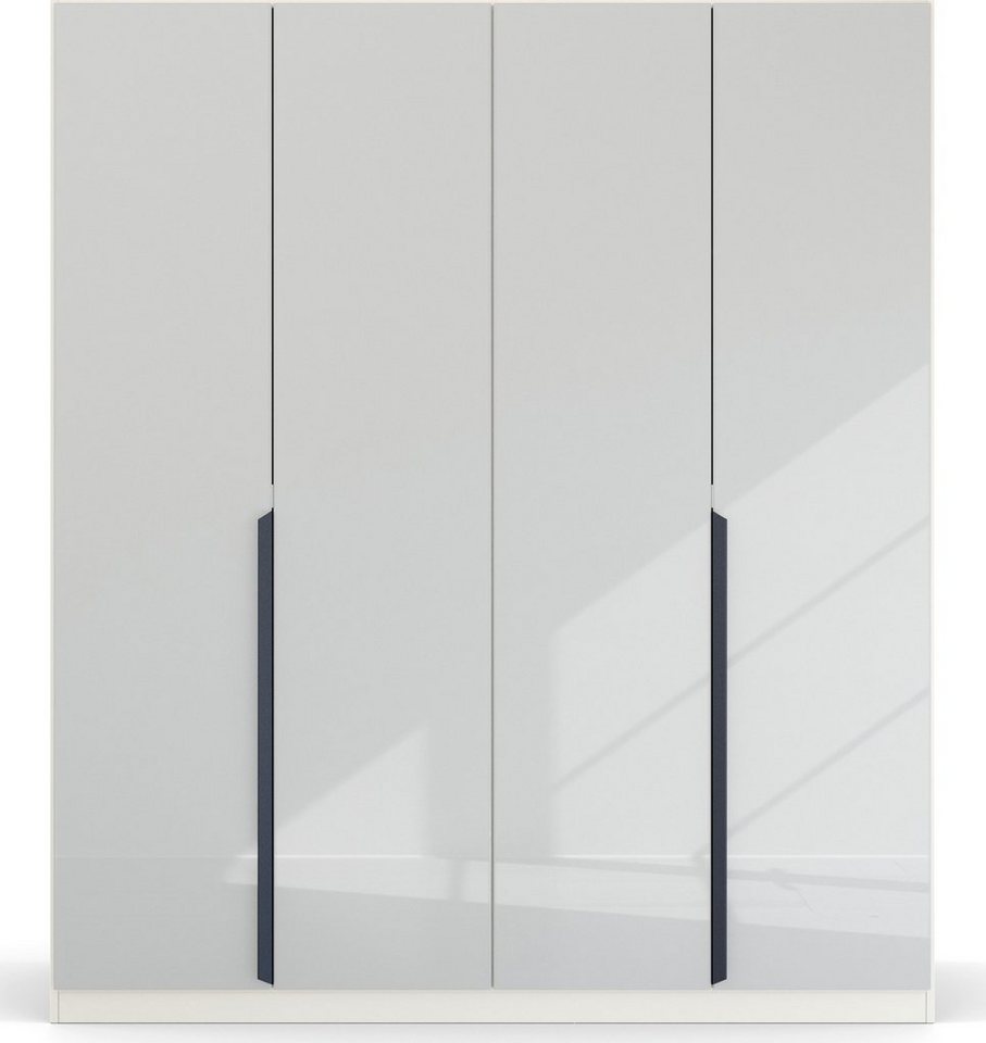 rauch Drehtürenschrank Kleiderschrank Schrank Garderobe Ankleide MODERN BY QUADRA SPIN (Breiten: 181/226/271 cm, Höhe 210 cm) mit hochwertiger Glasfront und Stangengriff MADE IN GERMANY Bild 4