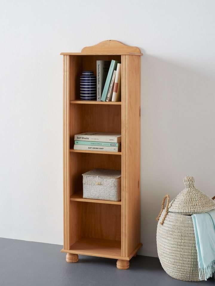 OTTO home Bücherregal Mette, Mit 3 Einlegeböden, Höhe 140 cm