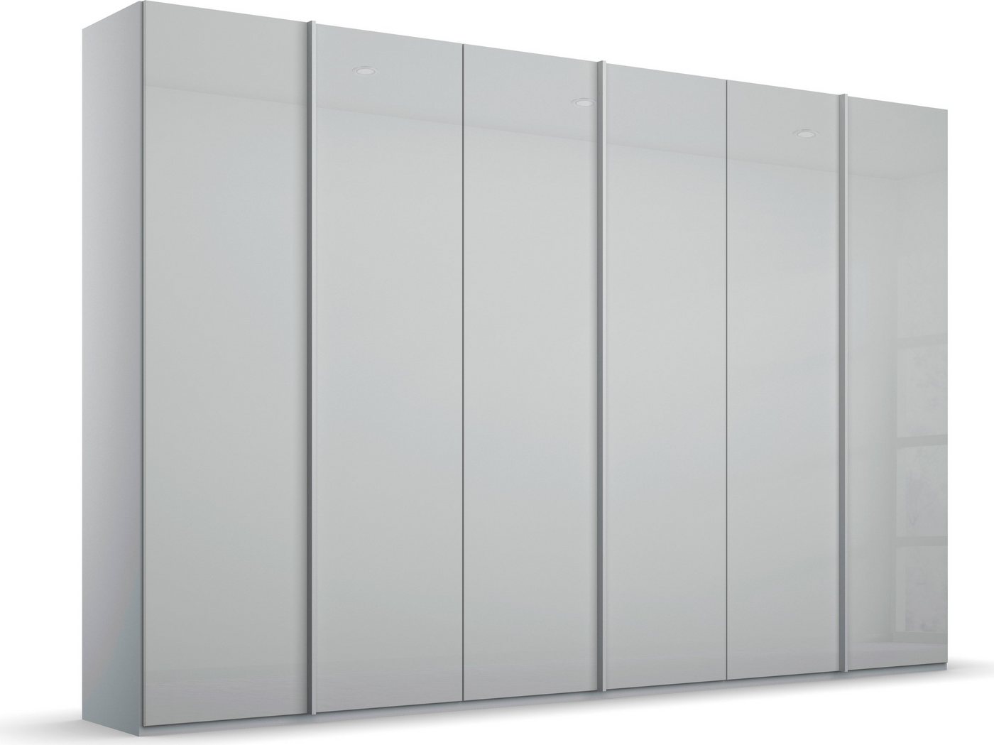 rauch Drehtürenschrank Kleiderschrank Schrank Garderobe Wäscheschrank SKAT MERIDIAN Glasfront (Breiten 151/201/251/301, Höhen 223/235 cm, inkl. SOFT-CLOSE-FUNKTION) mit Schubladeneinsatz, Wäscheeinteilung, Innenspiegel MADE IN GERMANY