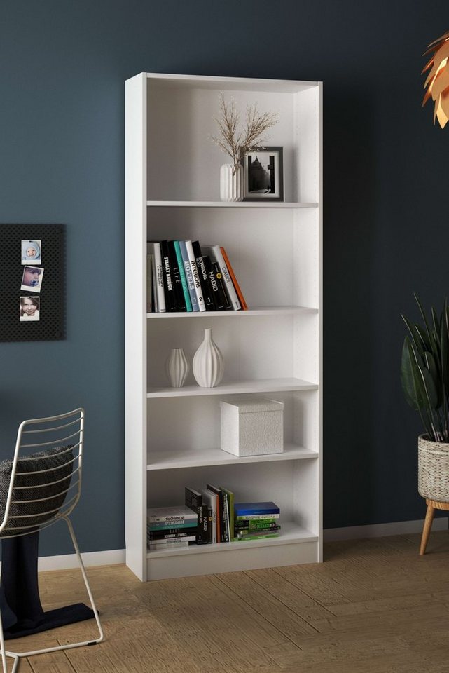 Home affaire Bücherregal Basic Regal, Büroregal, Standregal in verschiedenen Größen und Farben erhältlich Bild 3