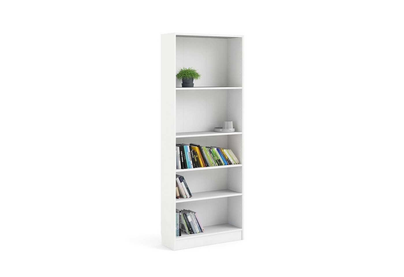 Home affaire Bücherregal Basic Regal, Büroregal, Standregal in verschiedenen Größen und Farben erhältlich Bild 4