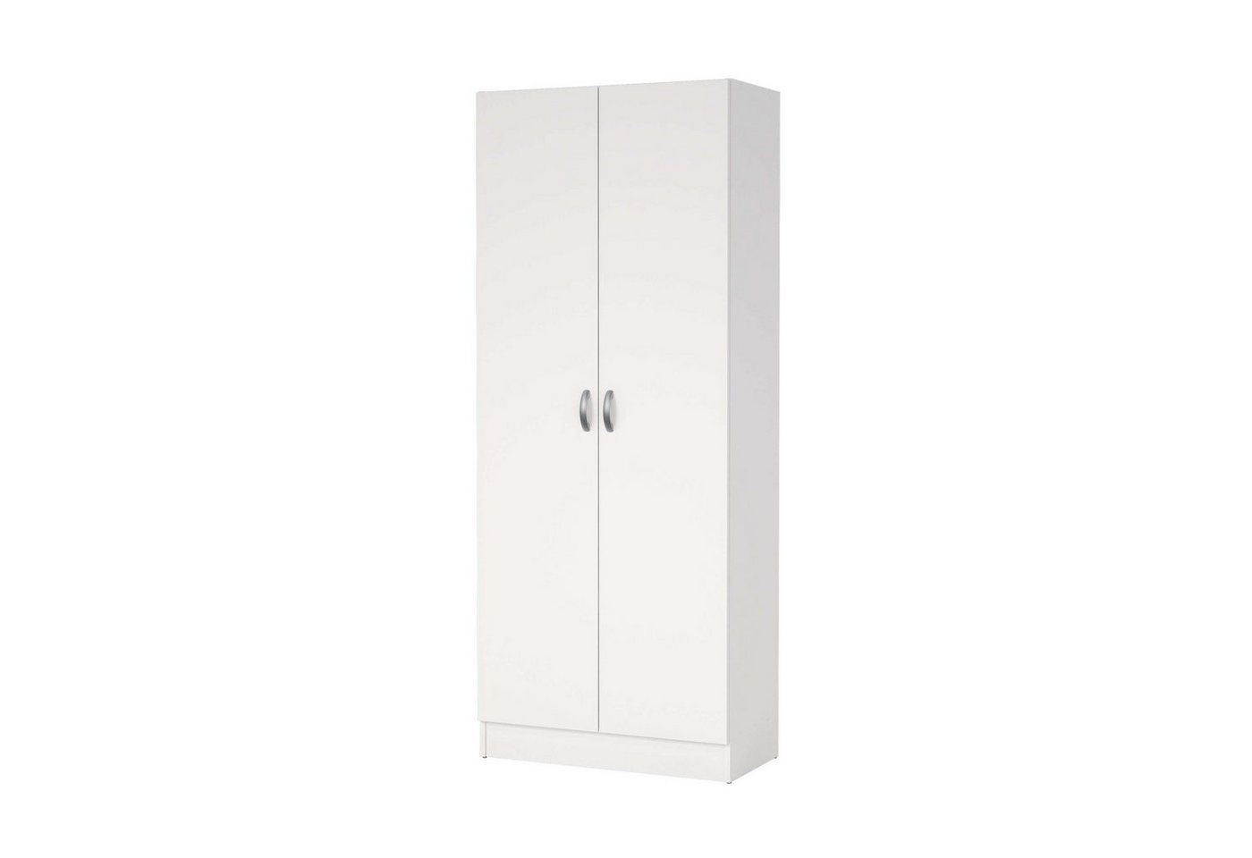 Home affaire Drehtürenschrank Focus, Kleiderschrank, Stauraum mit 2 Türen und 5 Einlegeböden, Breite 69 cm, Höhe 170 cm
