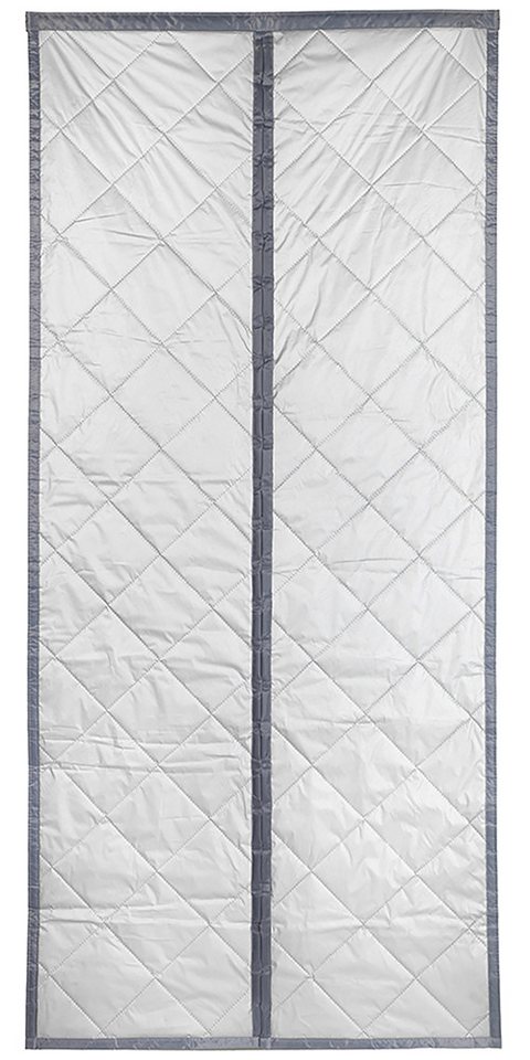 Maximex Türvorhang Wärmeschutz 2in1 (1 St), Klettband, verdunkelnd, Polyester, 80x200 cm, Thermo-Vorhang, reflektierende Außenseite, blickdicht Bild 3