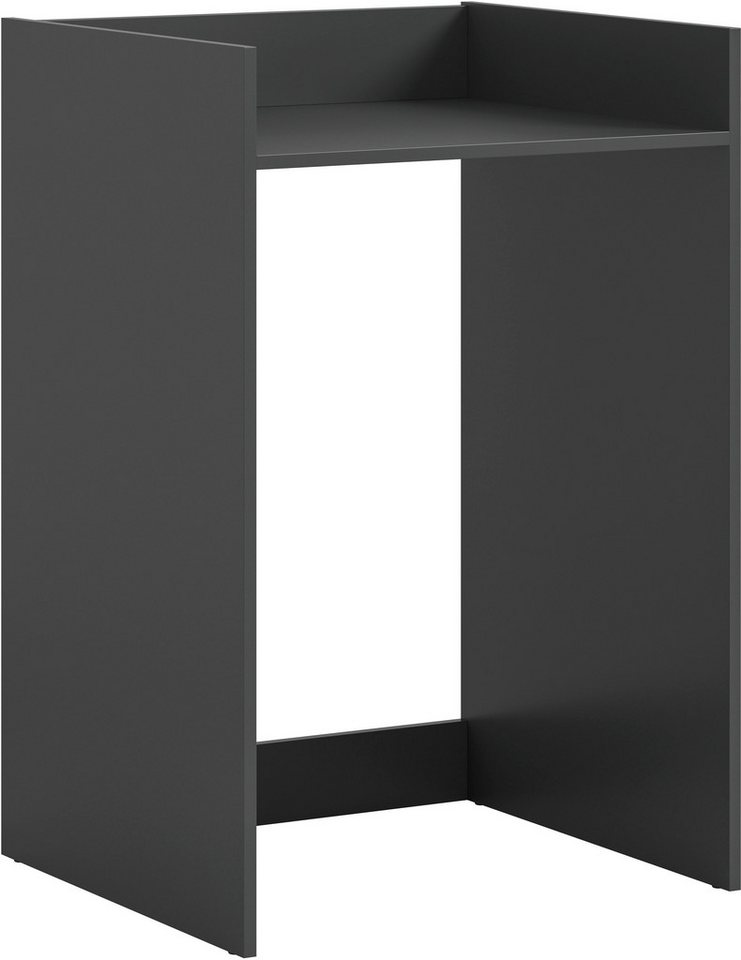 welltime Waschmaschinenumbauschrank FALAS, Breite 66 cm, mit großer Ablagefläche (1-St., in verschiedenen Farben erhältlich, für Waschmaschine & Trockner) Waschmaschine, Trockner, Waschmaschinenschrank, Umbauschrank, Wäsche Bild 3