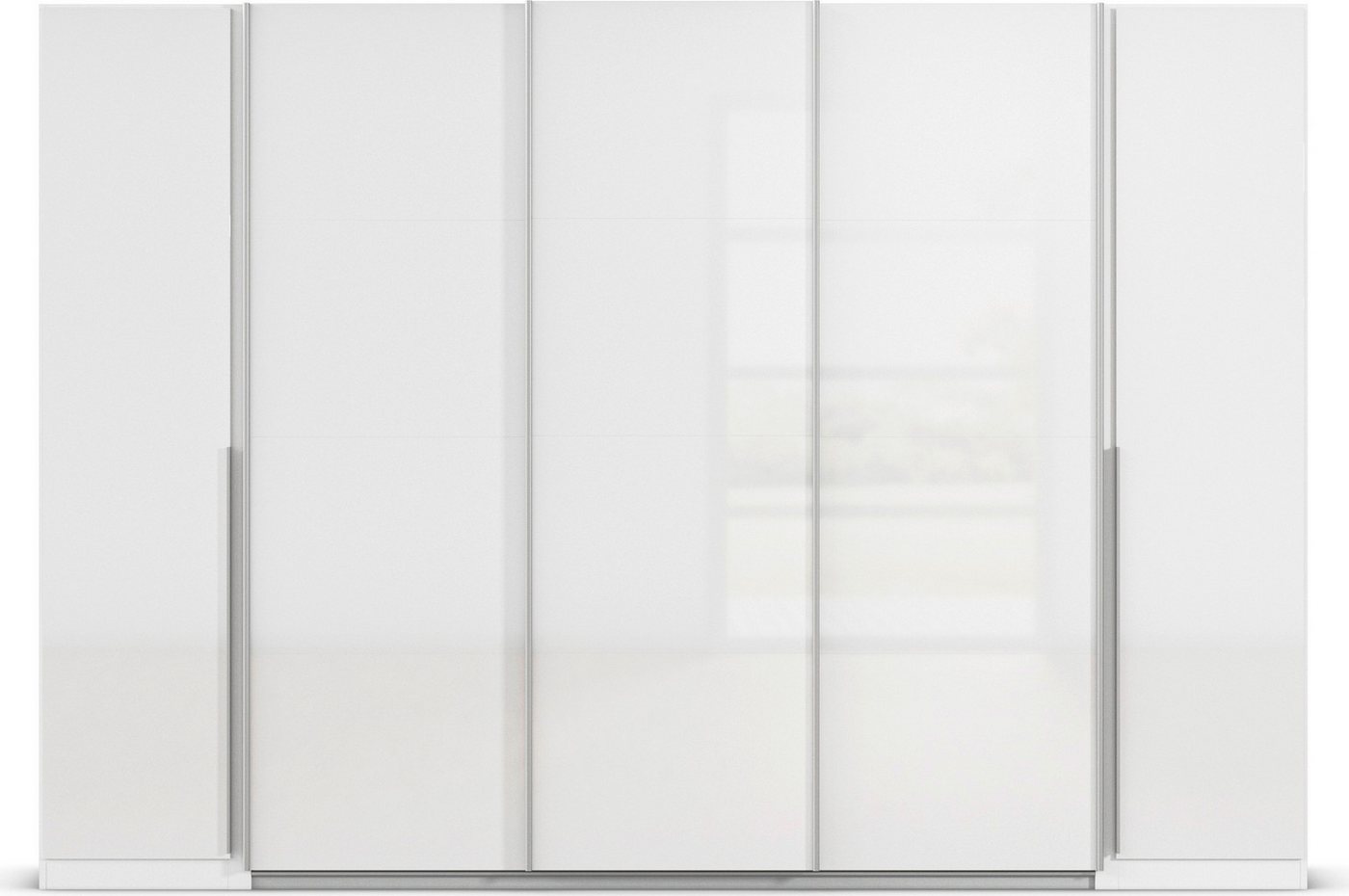 OTTO home Schwebetürenschrank Dreh-/Schwebetürenschrank Kleiderschrank Familie, Agordo (im angesagten Mix aus Dreh- und Schwebetüren) B/H/T 301x210X62cm viele Farben verfügbar TOPSELLER Made in GERMANY Bild 2
