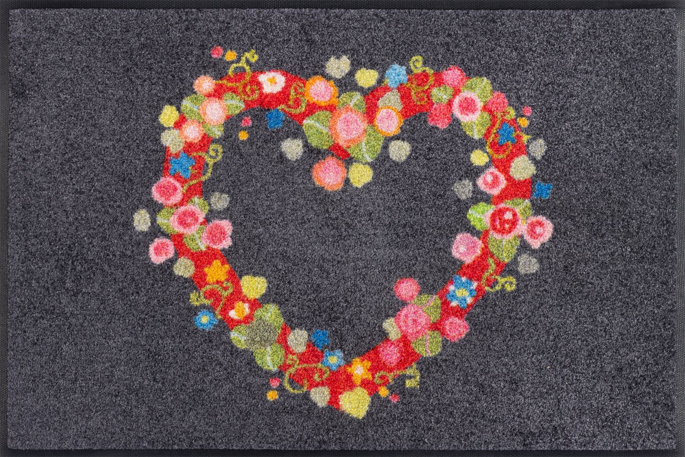 wash+dry by Kleen-Tex Fußmatte Floral Romance, rechteckig, Höhe: 7 mm Bild 5