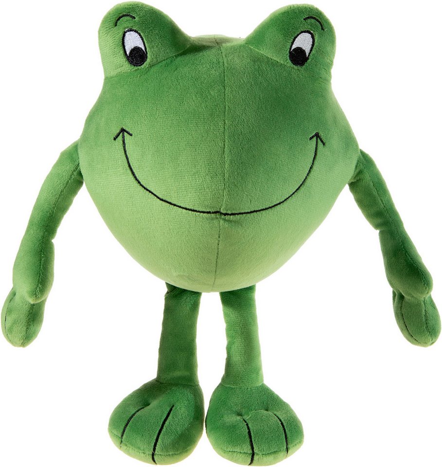 Heunec® Plüschfigur JANOSCH, Günther Kastenfrosch 30 cm, enthält recyceltes Material