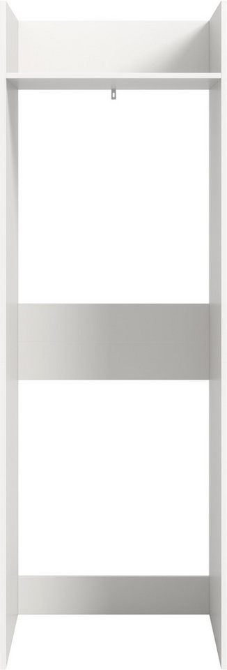 welltime Waschmaschinenumbauschrank FALAS, Höhe 195 cm, 1 Boden, für Waschmaschine &Trockner (1-St., in verschiedenen Farben erhältlich) Waschmaschine, Trockner, Waschmaschinenschrank, Umbauschrank, Wäsche Bild 3