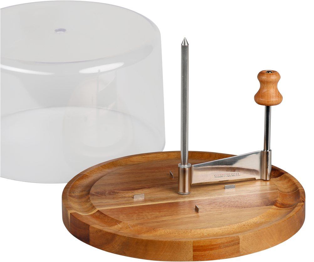 KESPER® Käsehobel Schokoladenhobel, Holz, (1-St), mit Haube Bild 3