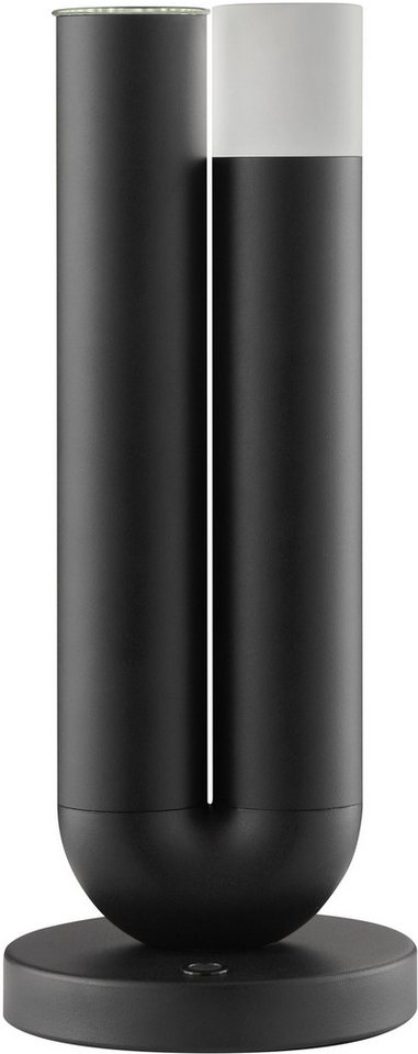 OTTO home LED Tischleuchte Lynett - Akku Tischlampe, Blumenvase integriert, Dimmfunktion, USB-Anschluss mit Ladefunktion, LED fest integriert, Warmweiß, inkl. Vase, Akkulampe, wireless charging, 27 cm, kabellose Lampe, Deko Bild 5