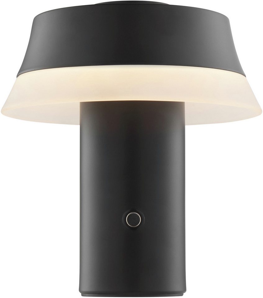 OTTO home LED Tischleuchte Arnett, Dimmfunktion, LED fest integriert, Warmweiß, akkubetrieben, 17 cm, 240 lm, per wireless charging & USB ladbar Bild 5