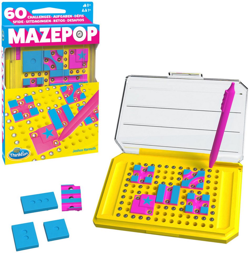 Thinkfun® Spiel MAZEPOP, Logikspiel