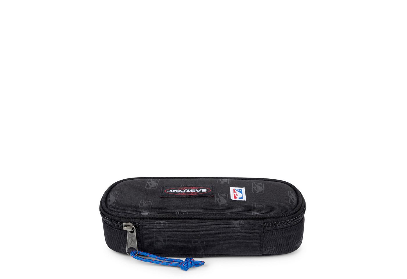 Eastpak Schreibgeräteetui OVAL SINGLE NBA Patch, Schlampermäppchen, Schulmäppchen mit Logoschriftzug