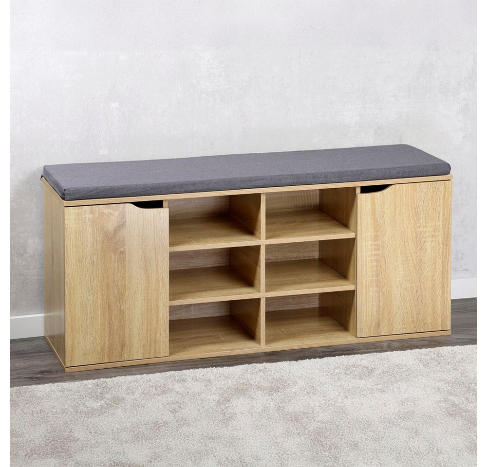 KESPER® Schuhschrank Schuhschrank mit Sitzkissen, 2 Türen, FSC Bild 4