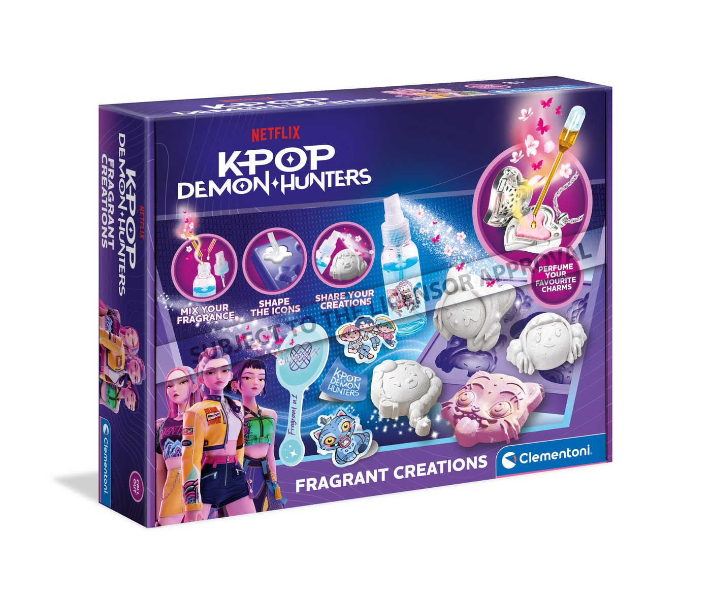 Clementoni® Kreativset KPop Demon Hunters - Parfüm Labor, Made in Europe