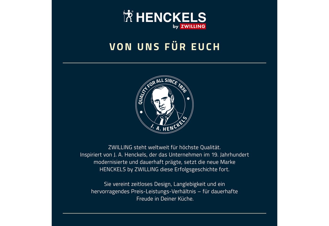 HENCKELS by ZWILLING Küchensieb Trio, Edelstahl, (1-St), Rostfreier Edelstahl, Sieb, Seiher und Schale, Stapelbar Bild 4