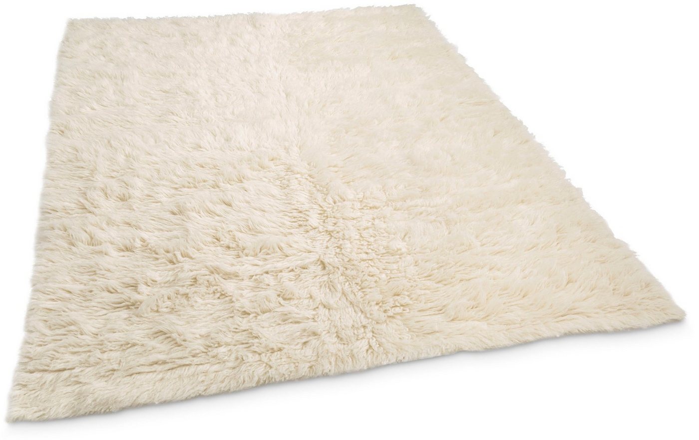 THEKO Wollteppich Flokos 1, rechteckig, Höhe: 40 mm, original griechischer Flokati, Hochflor, Uni Farben, reine Wolle Bild 4