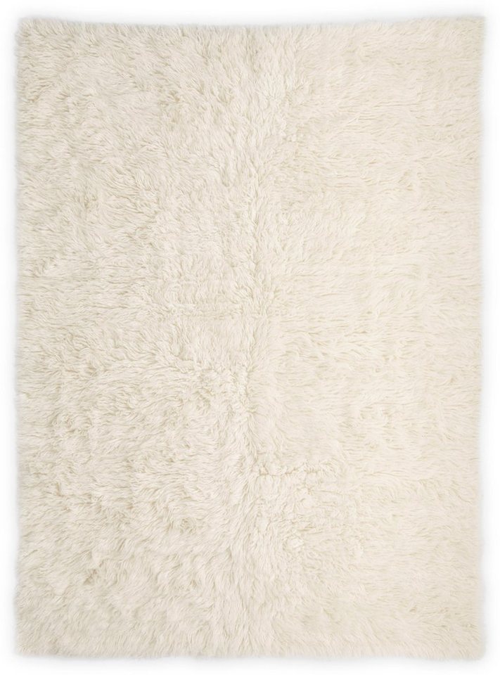 THEKO Wollteppich Flokos 1, rechteckig, Höhe: 40 mm, original griechischer Flokati, Hochflor, Uni Farben, reine Wolle Bild 5