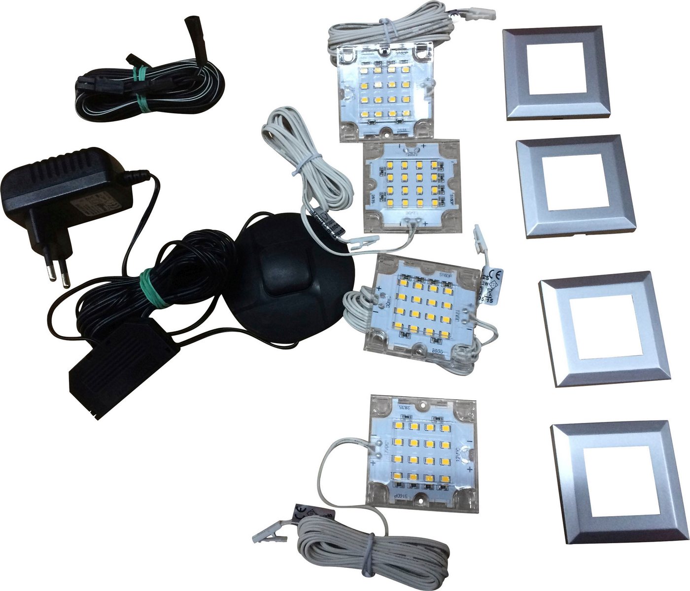 Home affaire LED Schrankinnenraumbeleuchtung, Ein-/Ausschalter, LED fest integriert, Warmweiß Bild 3