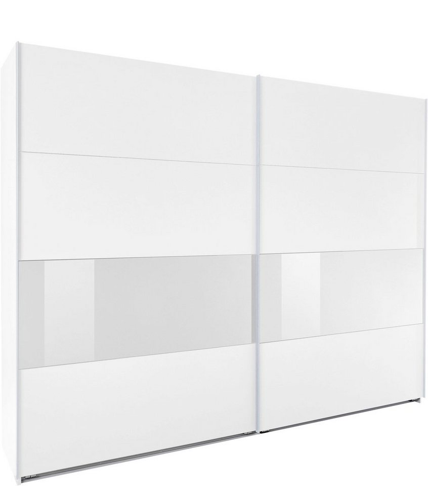 Wimex Schwebetürenschrank Bramfeld Kleiderschrank mit Glaselementen und zusätzlichen Einlegeböden Bild 4
