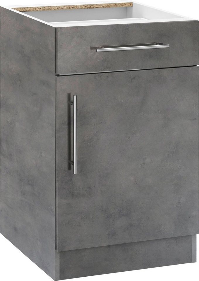 wiho Küchen Unterschrank Cali 50 cm breit, ohne Arbeitsplatte Bild 4