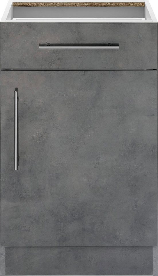 wiho Küchen Unterschrank Cali 50 cm breit, ohne Arbeitsplatte Bild 5