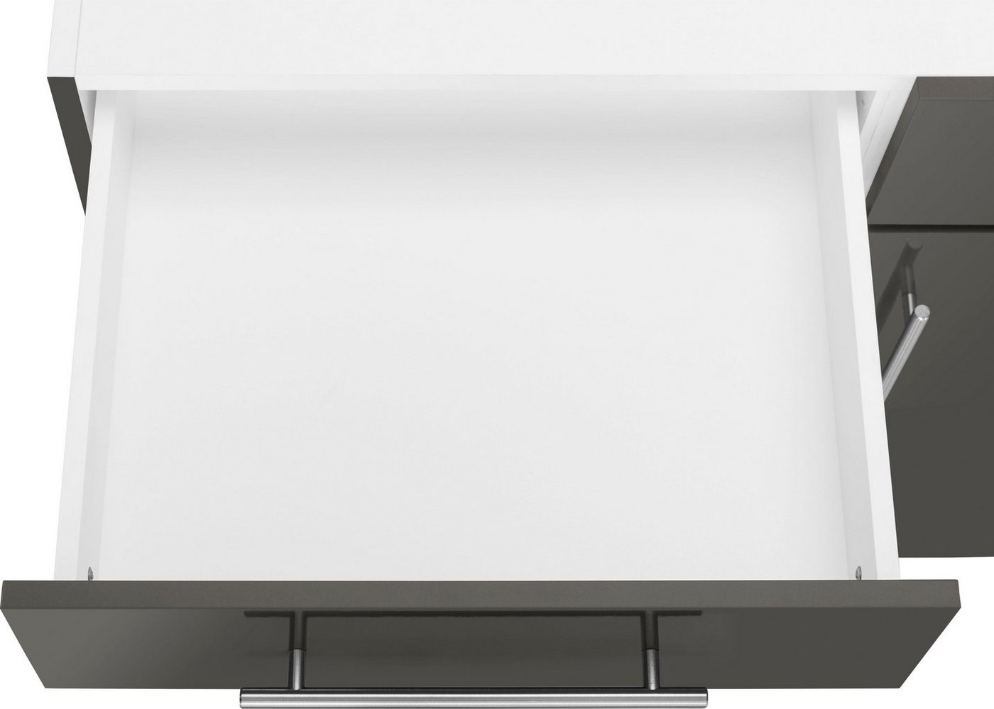 wiho Küchen Unterschrank Cali 100 cm breit, ohne Arbeitsplatte Bild 4