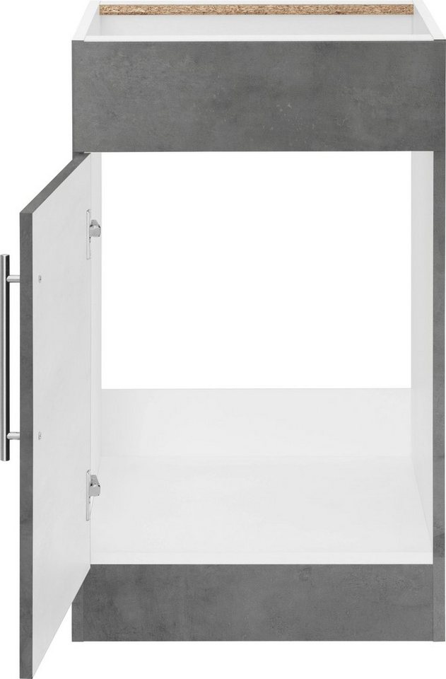 wiho Küchen Spülenschrank Cali 50 cm breit, ohne Arbeitsplatte