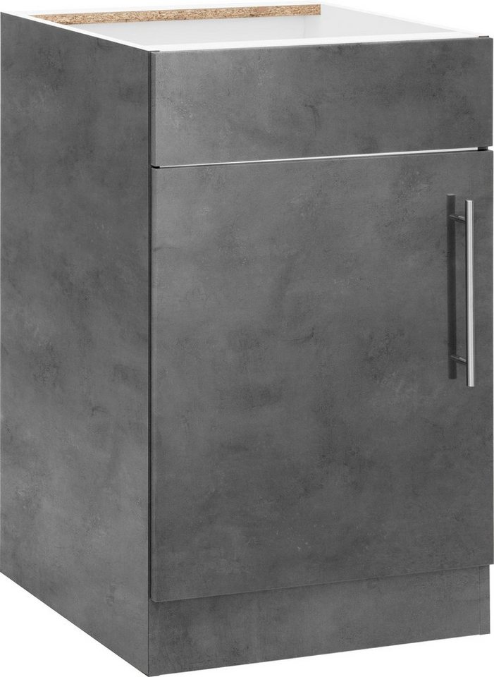 wiho Küchen Spülenschrank Cali 50 cm breit, ohne Arbeitsplatte Bild 2
