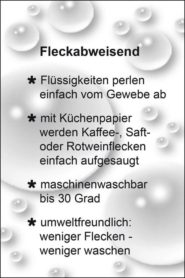 Delindo Lifestyle Tischläufer TENDENCE, Jacquard, Fleckschutz, 180 g/m²