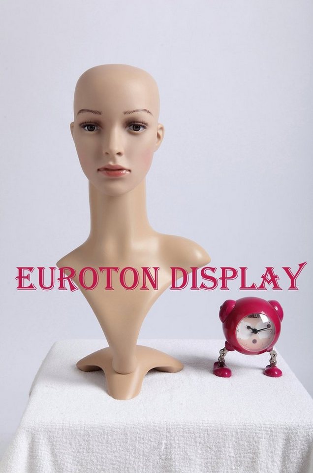 Eurotondisplay Schneiderpuppe Dekokopf Perückenkopf Schaufensterpuppe weibliche männliche Köpfe, Nicht zutreffend Bild 4