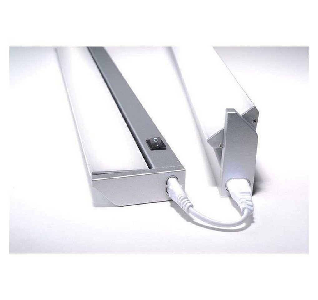 L&S Unterschrankleuchte LED schwenkbar Breite: 350 bis 1212 mm Neutralweiß Wippschalter Bild 3