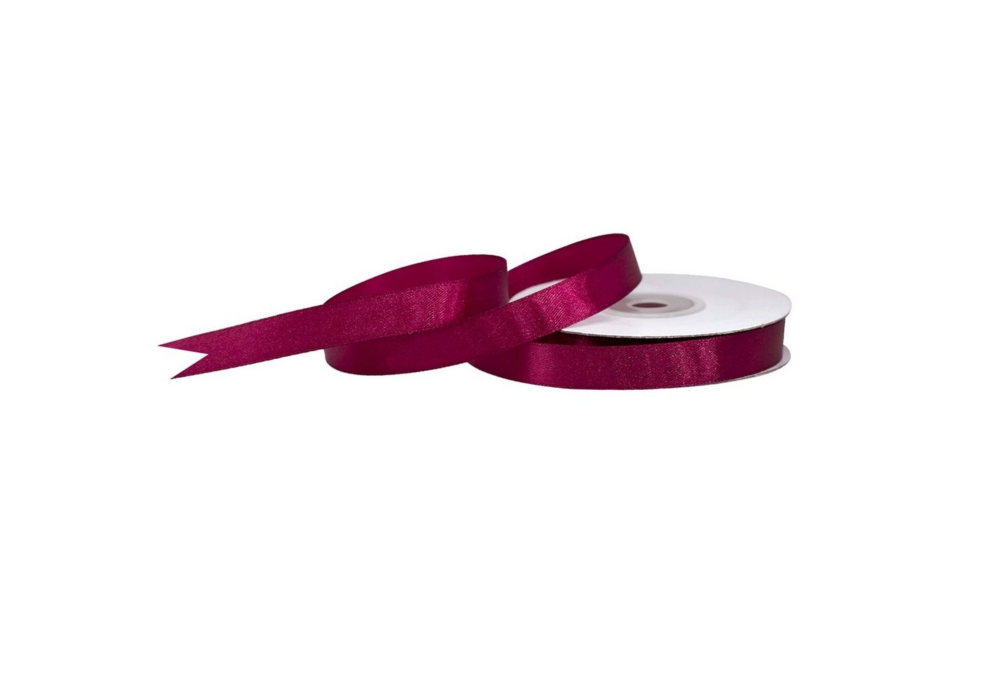 Creativery Satinband, Satinband 12mm x 25m Rolle Weinrot / Bordeaux Bild 2