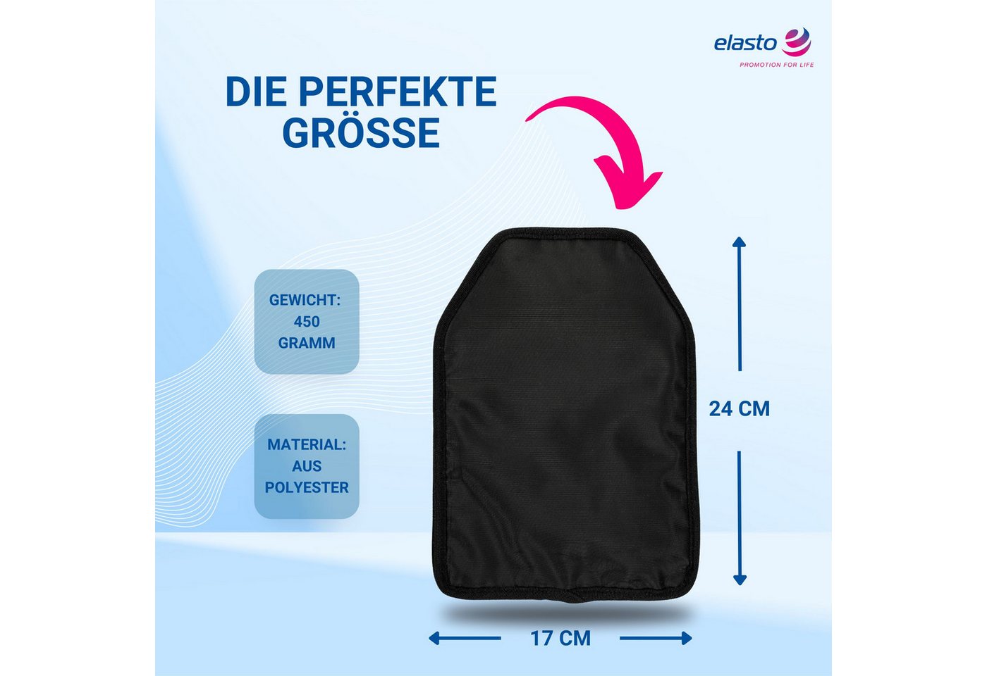elasto Kühlakku Kühlmanschette "Style" Flaschenkühler für Wein, Sekt und Bier Bild 4