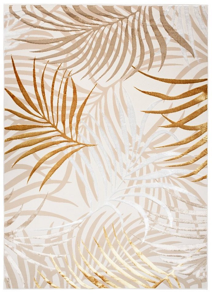 Tapiso Designteppich GOLDEN, rechteckig, Höhe: 8 mm, Wohnzimmer, Schlafzimmer, modern Design Bild 3