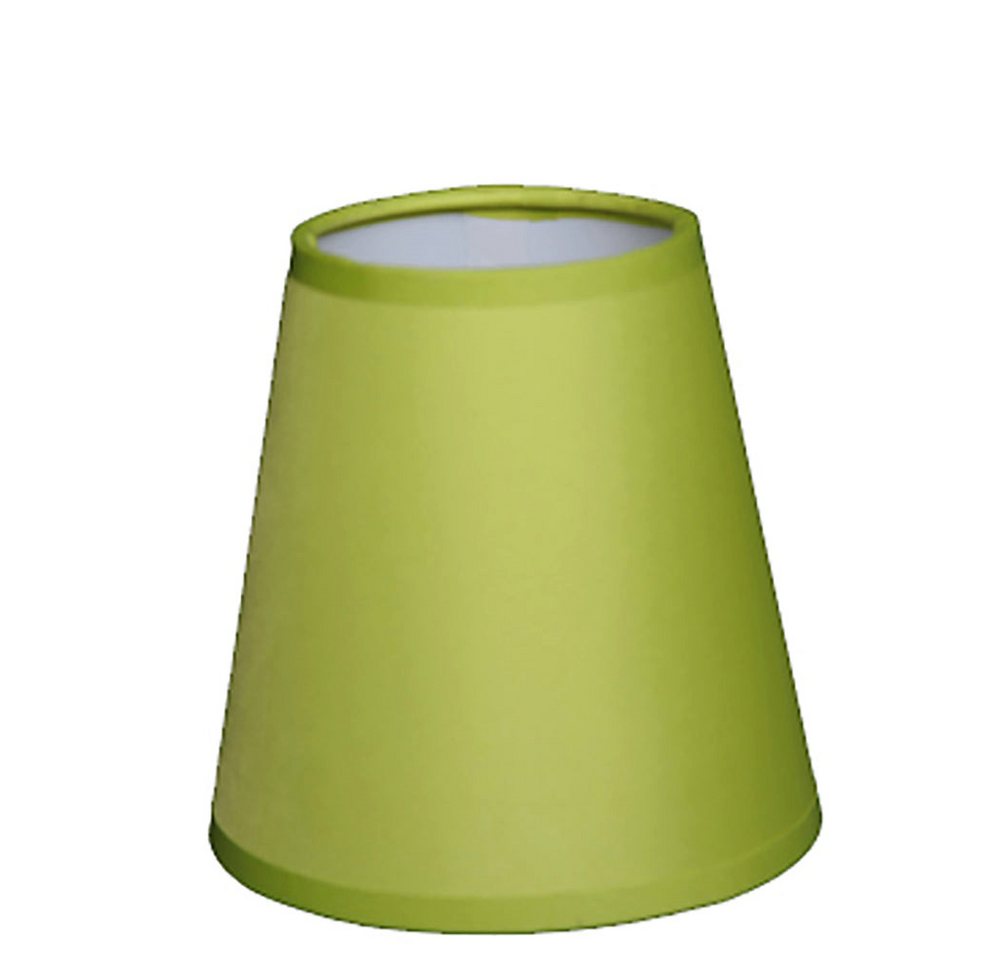 Dirk Davids Leuchten GmbH Lampenschirm Lampenschirm Aufstecker Lime Grün Kronleuchter Klemmschirm